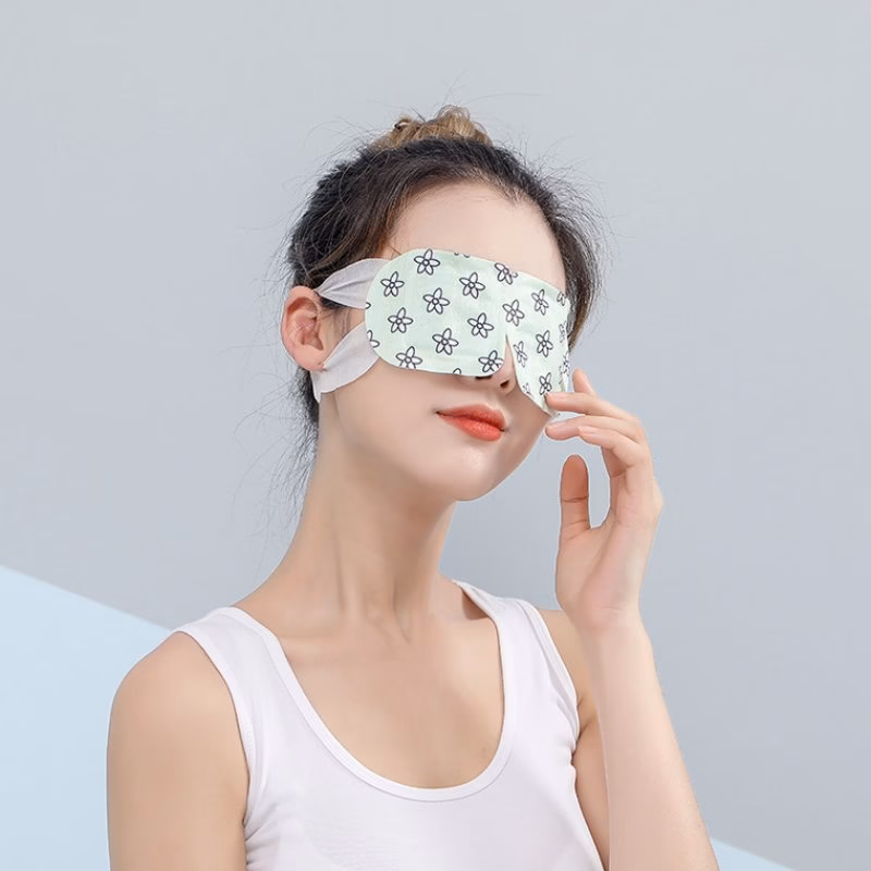 Self heating eye mask factory OEM